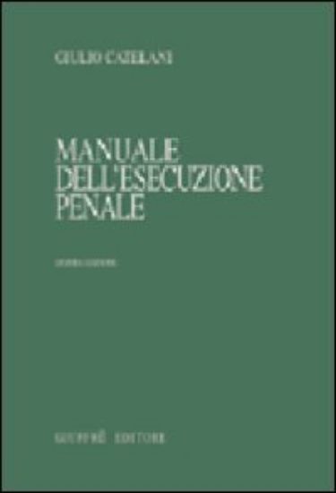 Immagine di MANUALE DELL`ESECUZIONE PENALE