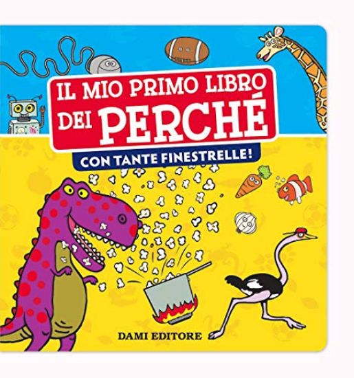 Immagine di MIO PRIMO LIBRO DEI PERCHE` CON TANTE FINESTRELLE (IL)