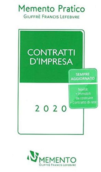 Immagine di MEMENTO PRATICO CONTRATTI D`IMPRESA 2020