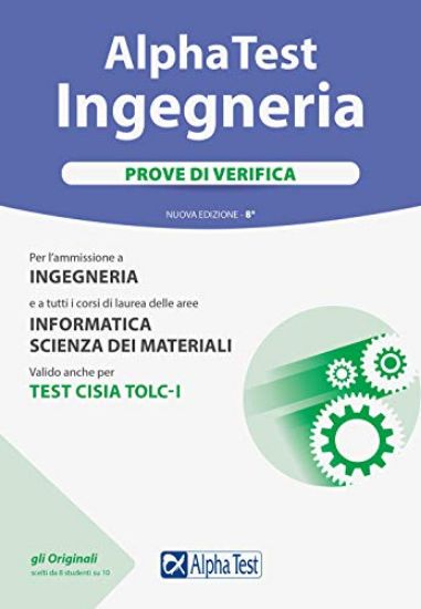 Immagine di ALPHA TEST. INGEGNERIA. PROVE DI VERIFICA