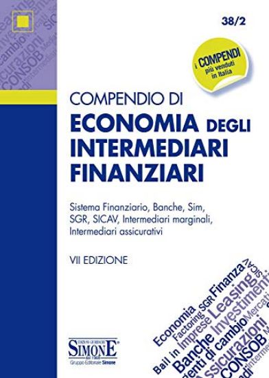 Immagine di COMPENDIO DI ECONOMIA DEGLI INTERMEDIARI FINANZIARI 2020