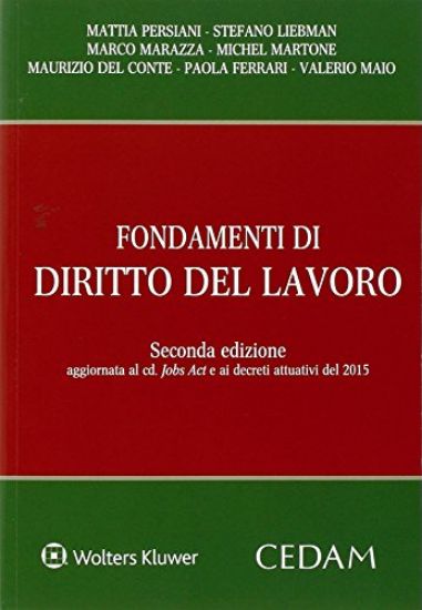 Immagine di FONDAMENTI DI DIRITTO DEL LAVORO