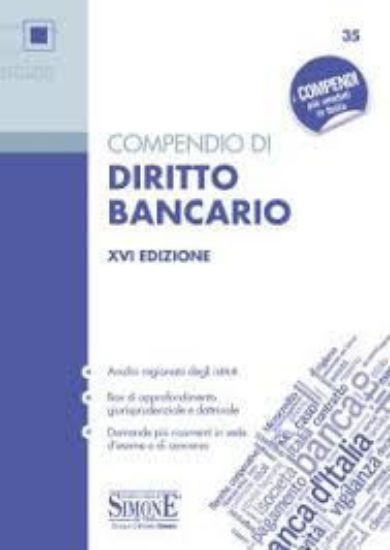 Immagine di COMPENDIO DI DIRITTO BANCARIO