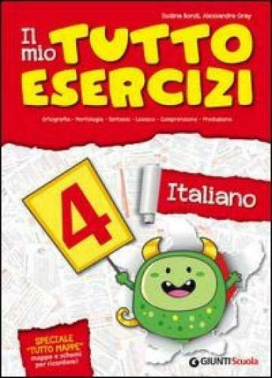 Immagine di MIO TUTTO ESERCIZI ITALIANO. - VOLUME 4