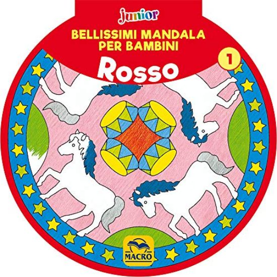 Immagine di BELLISSIMI MANDALA PER BAMBINI ROSSO 1