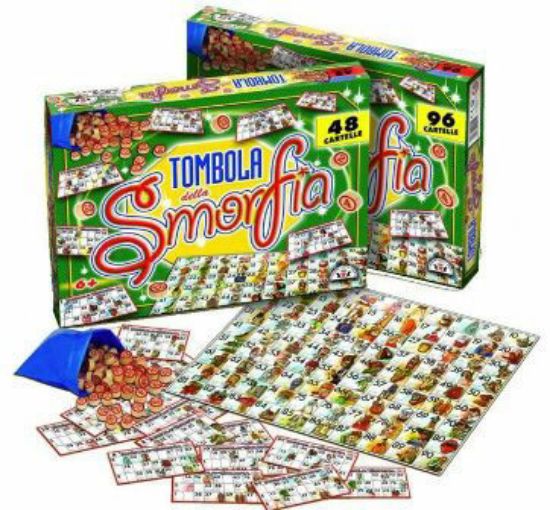 Immagine di TOMBOLA DELLA SMORFIA - 48 CARTELLE