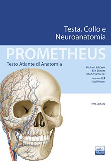 Immagine di PROMETHEUS. TESTO ATLANTE DI ANATONOMIA. TESTA, COLLO E NEUROANATOMIA