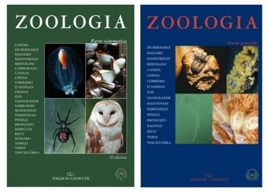 Immagine di ZOOLOGIA. PARTE GENERALE E  PARTE SISTEMATICA