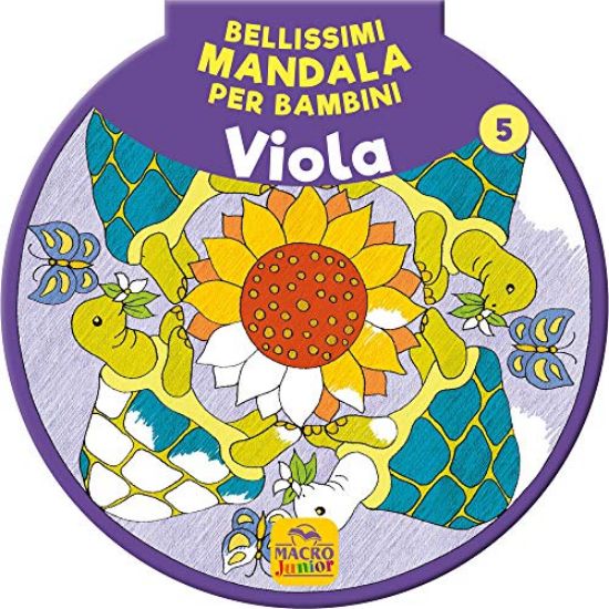 Immagine di BELLISSIMI MANDALA PER BAMBINI. VOL. 5: VIOLA