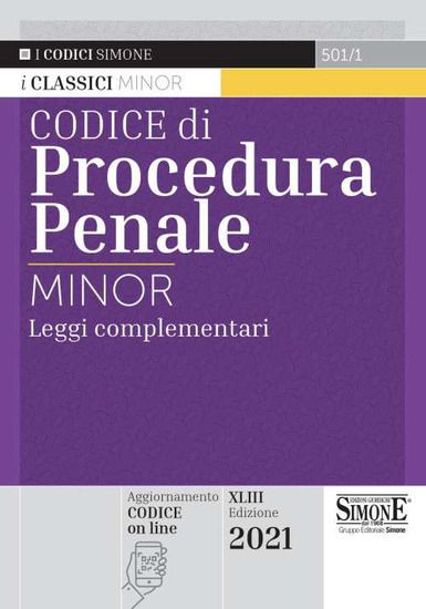 Immagine di CODICE DI PROCEDURA PENALE E LEGGI COMPLEMENTARI