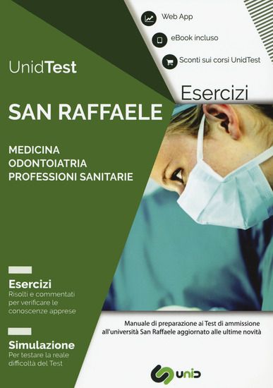 Immagine di UNIVERSITA` SAN RAFFAELE 2020-2021. MEDICINA ODONTOIATRIA PROFESSIONI SANITARIE ESERCIZI