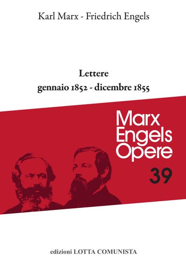 Immagine di OPERE 39. LETTERE GENNAIO 1852 - DICEMBRE 1855