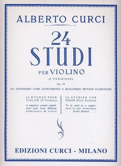 Immagine di 24 STUDI PER VIOLINO (I. POSIZIONE) OP.23