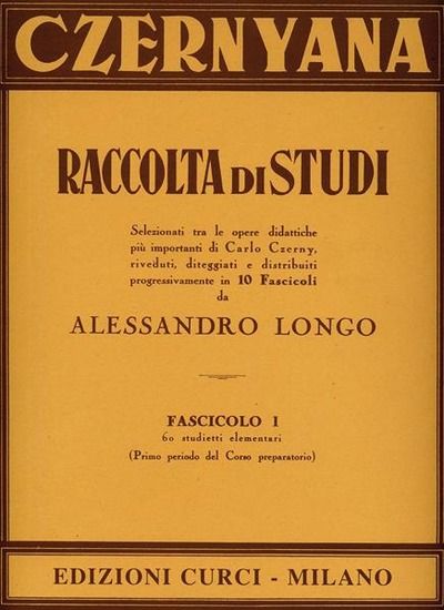 Immagine di CZERNYANA RACCOLTA DI STUDI  - FASCICOLO 1 - VOLUME 1