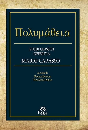 Immagine di STUDI CLASSICI OFFERTI A MARIO CAPASSO