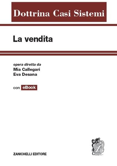 Immagine di VENDITA. CON E-BOOK (LA)