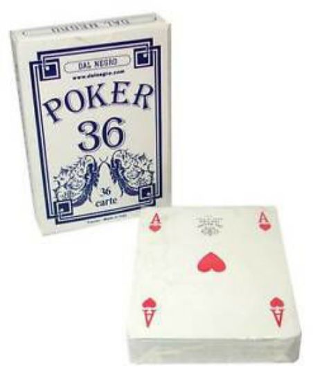 Immagine di CARTE POKER 36 CARTE BLU