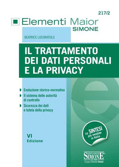 Immagine di TRATTAMENTO DEI DATI PERSONALI E LA PRIVACY (IL)