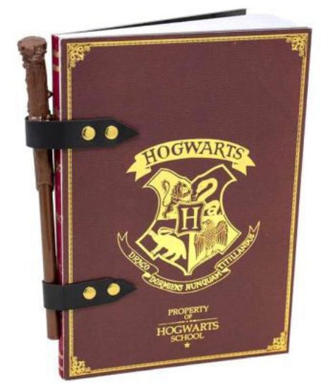 Immagine di NOTEBOOK CON MATITA BACCHETTA HOGWARTS - HARRY POTTER