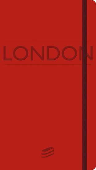 Immagine di TACCUINO LONDON RED COVER. EDIZ. ITALIANA E INGLESE