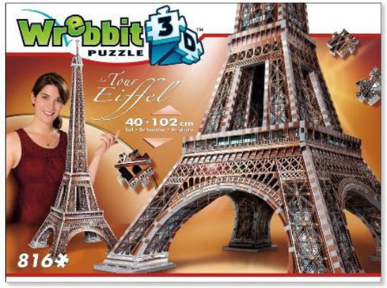 Immagine di PUZZLE 3D TOUR EIFFEL  816 PEZZI