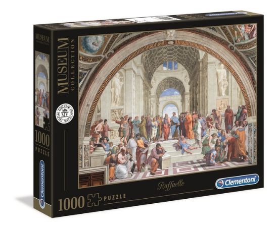 Immagine di PUZZLE 1000 PEZZI - LA SCUOLA DI ATENE - RAFFAELLO