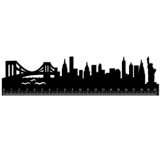 Immagine di RIGHELLO NEW YORK - FOLLOW THE SKYLINE  cm 20