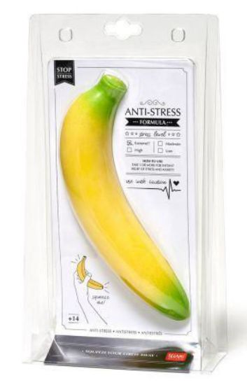 Immagine di PALLINA ANTISTRESS - BANANA