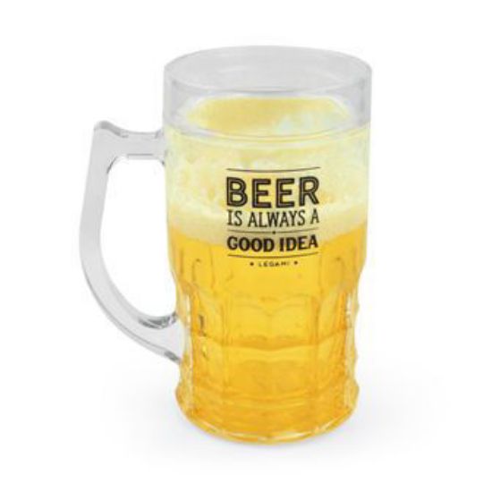 Immagine di BOCCALE BIRRA REFRIGERANTE -  DOUBLE WALL BEER MUG