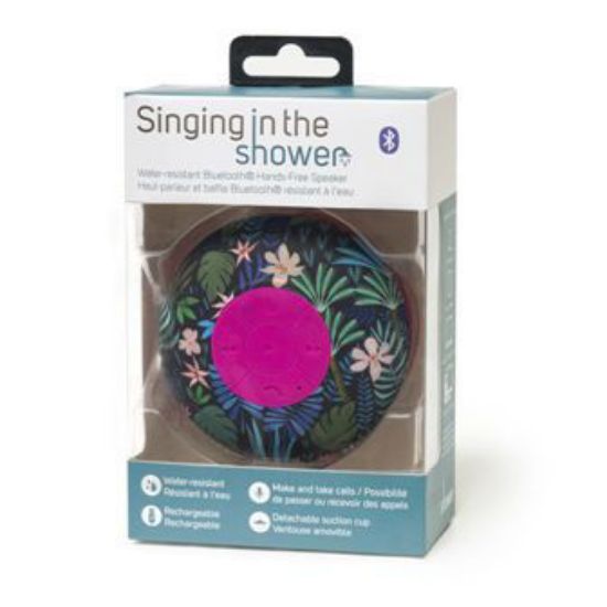 Immagine di SINGING IN THE SHOWER FLORA - VIVAVOCE E SPEAKER BLUETOOTH® RESISTENTE ALL`ACQUA