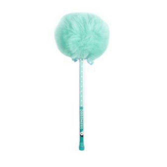 Immagine di PENNA A SFERA - POM POM PEN celeste