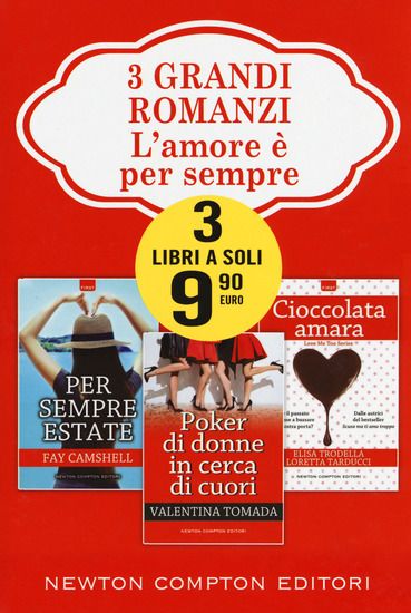 Immagine di AMORE E` PER SEMPRE: PER SEMPRE ESTATE-POKER DI DONNE IN CERCA DI CUORI-CIOCCOLATA AMARA (L`)