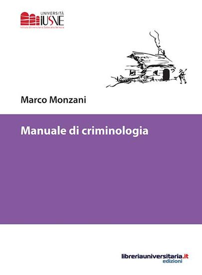 Immagine di MANUALE DI CRIMINOLOGIA