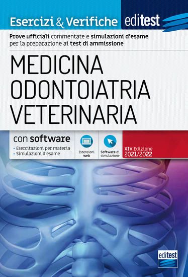 Immagine di EDITEST. MEDICINA, ODONTOIATRIA, VETERINARIA. ESERCIZI & VERIFICHE 2021 2022