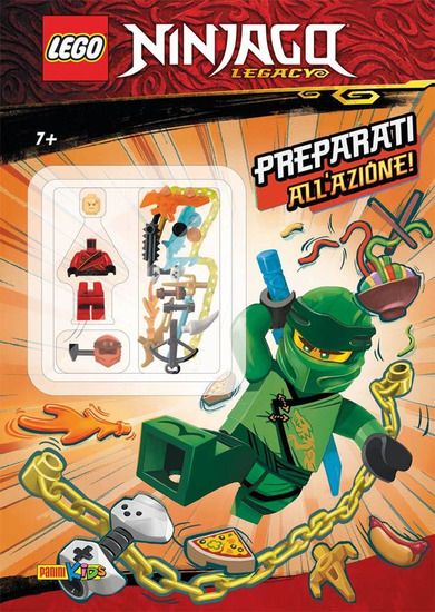 Immagine di PREPARATI ALL`AZIONE! LEGO NINJAGO. LEGACY. CON GIOCATTOLO