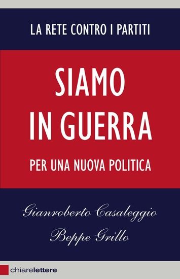 Immagine di SIAMO IN GUERRA.PER UNA NUOVA POLITICA