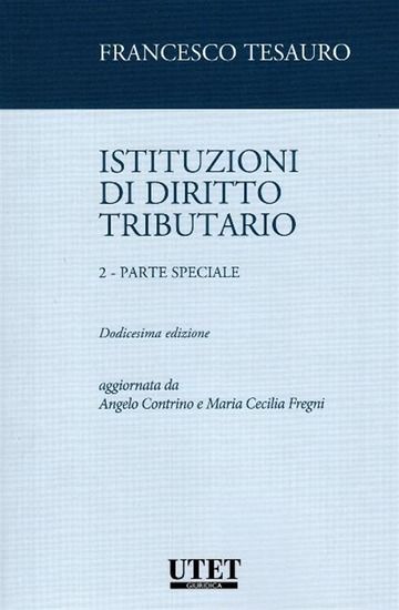 Immagine di ISTITUZIONI DI DIRITTO TRIBUTARIO - VOLUME 2