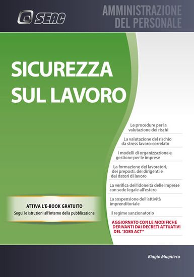 Immagine di SICUREZZA SUL LAVORO. CON CONTENUTO DIGITALE PER DOWNLOAD