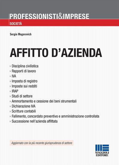 Immagine di AFFITTO D`AZIENDA