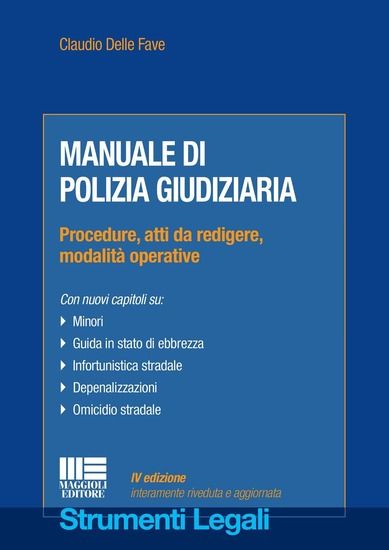 Immagine di MANUALE DI POLIZIA GIUDIZIARIA