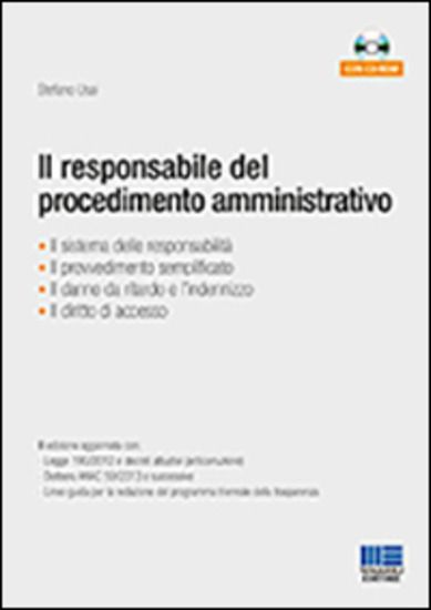 Immagine di RESPONSABILE DEL PROCEDIMENTO AMMINISTRATIVO. CON CD-ROM (IL)