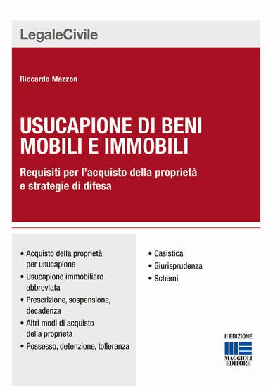 Immagine di USUCAPIONE DI BENI MOBILI E IMMOBILI