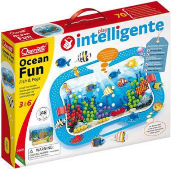 Immagine di OCEAN FUN. FISH & PEGS. CREA IL MONDO MARINO CON I CHIODINI