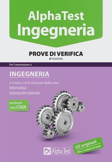 Immagine di ALPHA TEST. INGEGNERIA. PROVE DI VERIFICA