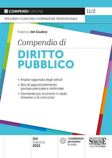 Immagine di COMPENDIO DI DIRITTO PUBBLICO