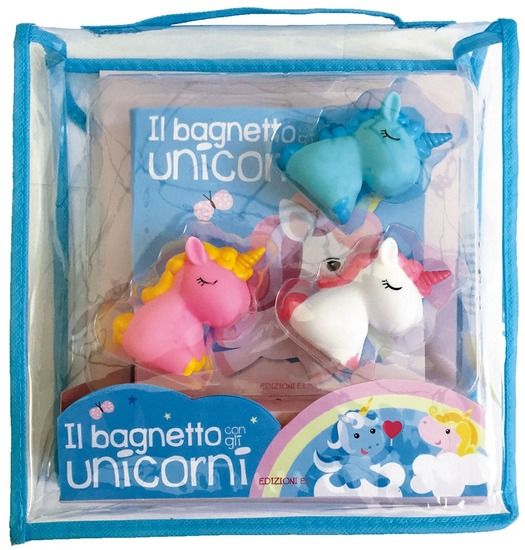 Immagine di BAGNETTO CON GLI UNICORNI. EDIZ. A COLORI. CON GADGET (IL)