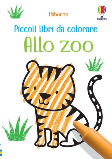 Immagine di ALLO ZOO. PICCOLI LIBRI DA COLORARE. EDIZ. ILLUSTRATA