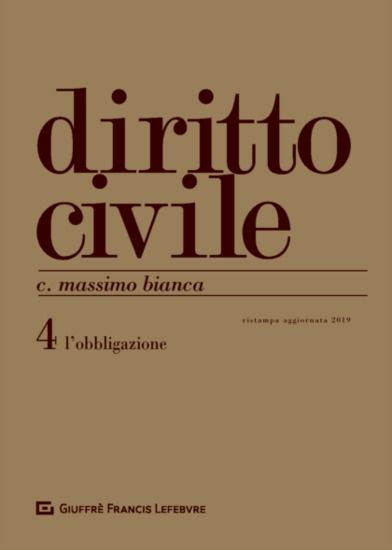 Immagine di DIRITTO CIVILE - VOLUME 4