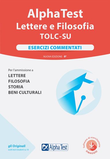 Immagine di ALPHA TEST. LETTERE E FILOSOFIA. ESERCIZI COMMENTATI