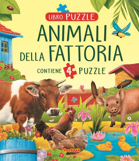 Immagine di ANIMALI DELLA FATTORIA. LIBRO PUZZLE